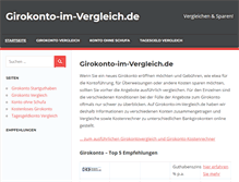 Tablet Screenshot of girokonto-im-vergleich.de